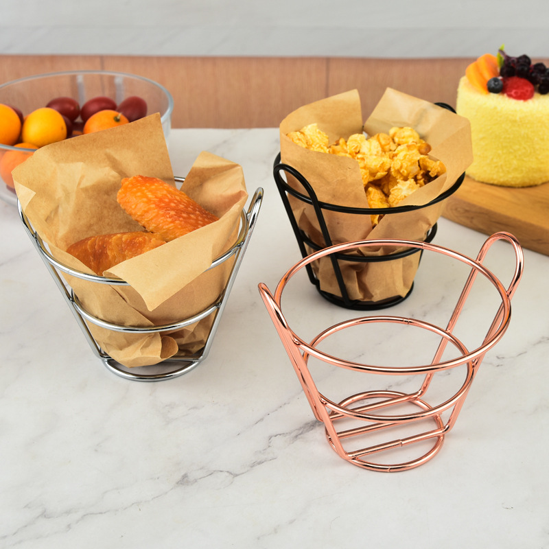Iron small food basket Bar fri - Food Snacks With Iron review and price